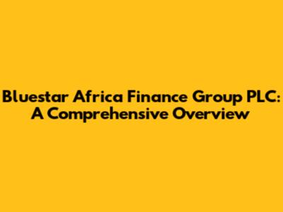 Bluestar Africa Finance Group PLC: A Comprehensive Overview